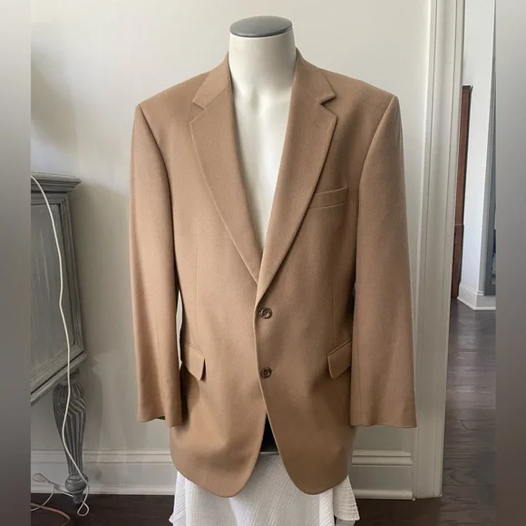 JOS. A. BANK 100% CASHMERE GORDON JACKET 42 REGULAR